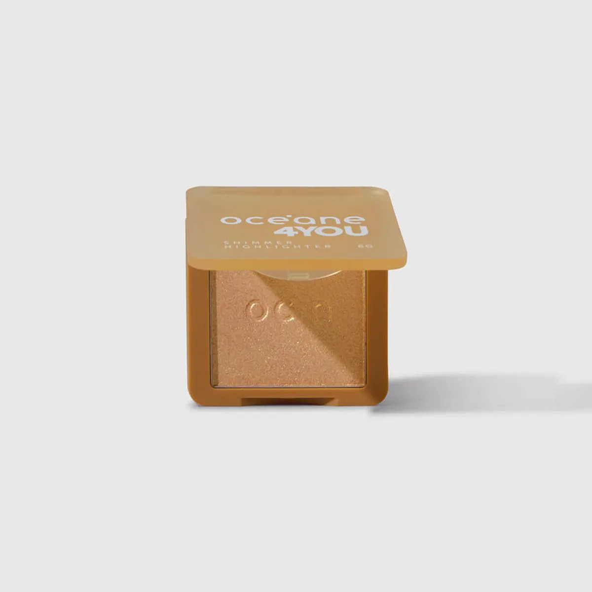 Iluminador Facial Dourado - Shimmer Highlighter Gold 4you 6g | Oceane (BR)