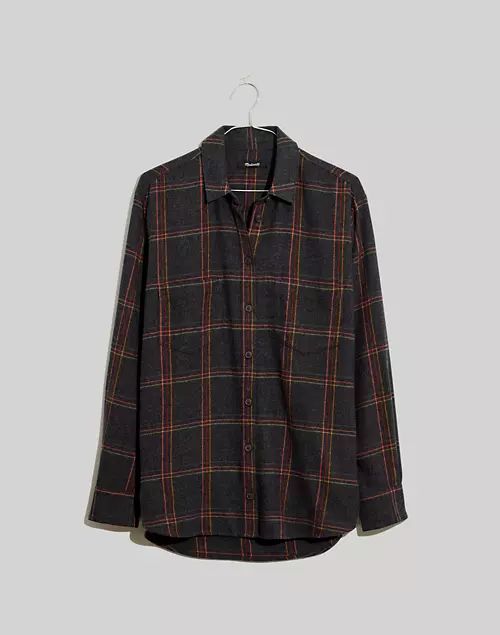 Plus Brushed Twill Sunday Shirt in Kidwell Plaid | Madewell