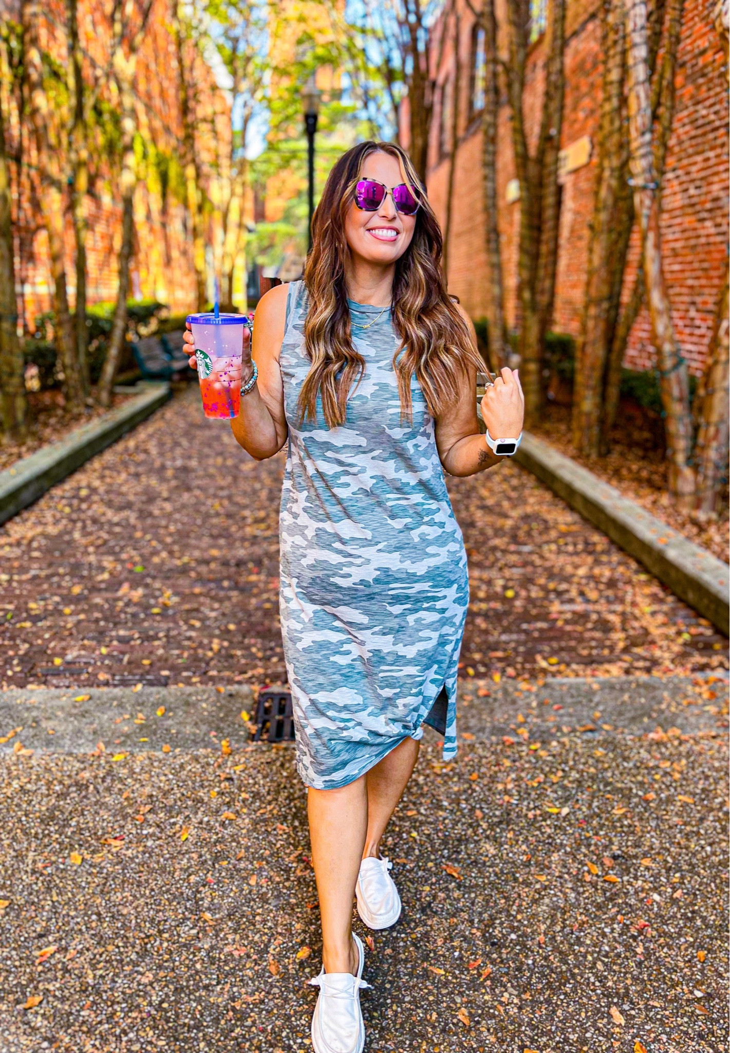 Sunglasses: Diff Brand
Dress: Target Size Medium
Shoes: Hey Dudes
Cup: Starbucks Color Changing

#LTKfit #LTKSeasonal #LTKstyletip