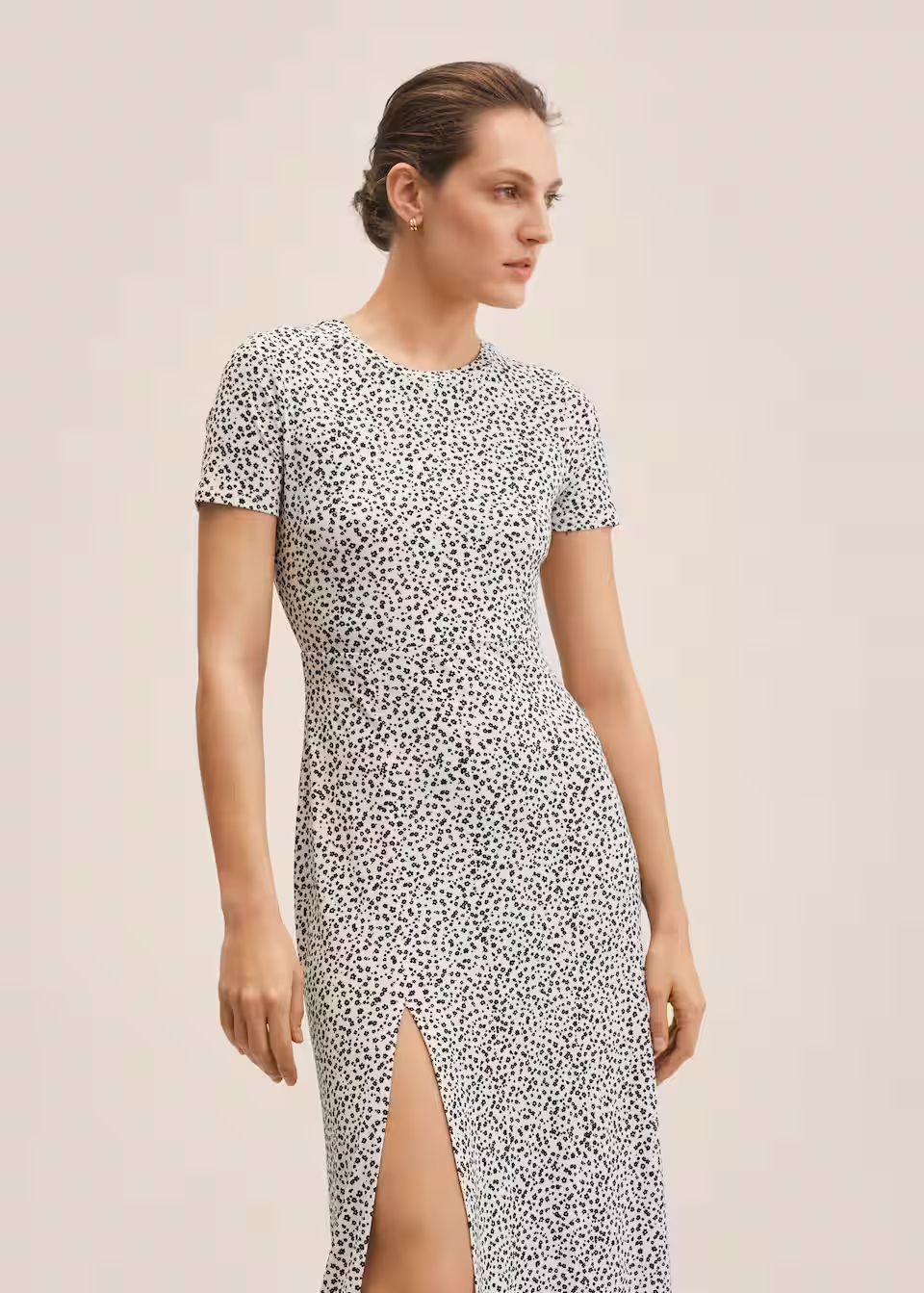 Flower print dress | MANGO (US)