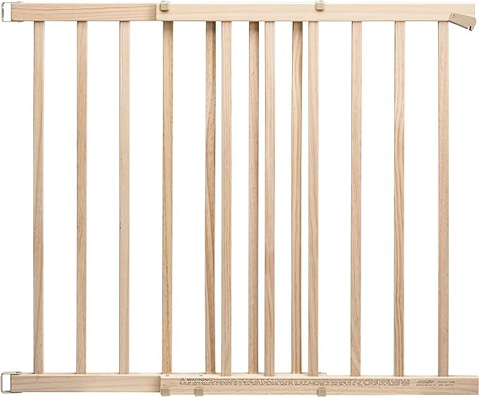 Evenflo, Top of Stairs, Extra Tall Gate, Tan Wood | Amazon (US)