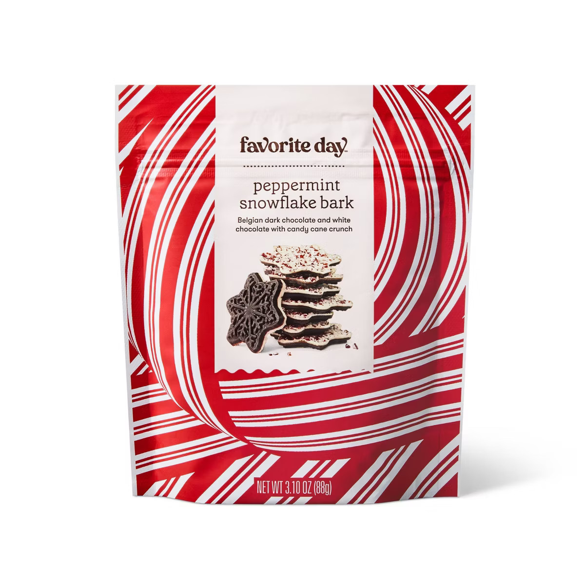 Christmas Peppermint Snowflake Bark - 3.1oz - Favorite Day™ | Target