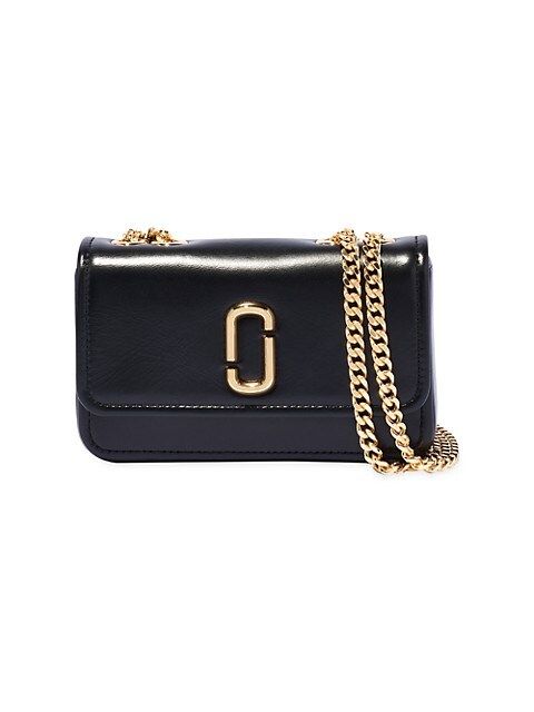 Mini Snapshot Leather Chain Crossbody Bag | Saks Fifth Avenue