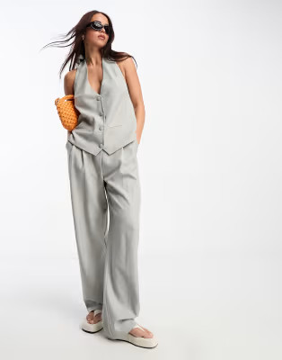 4th & Reckless trouser co-ord in grey | ASOS (Global)