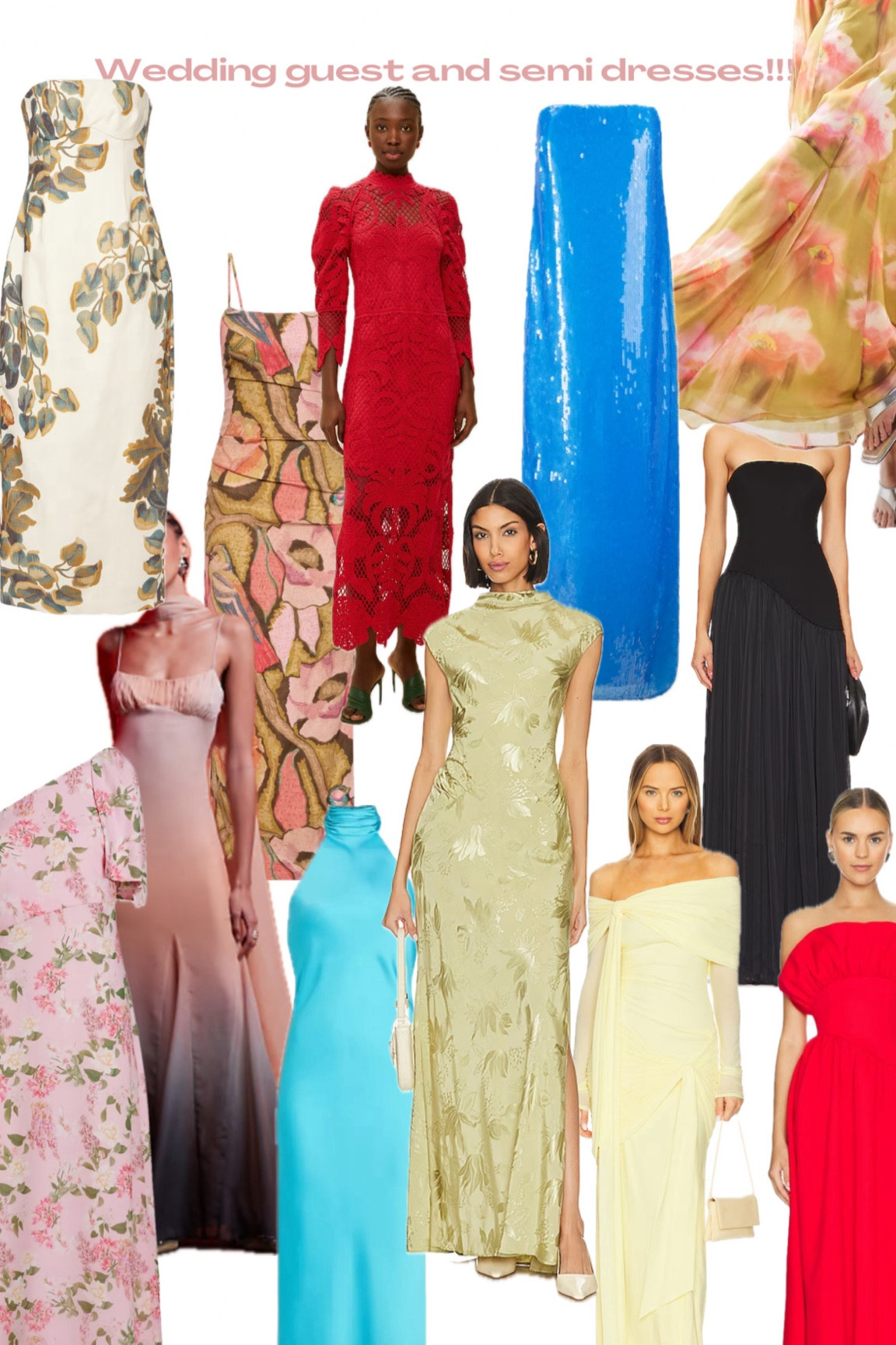 Wedding guest and semi dresses!

#LTKParties #LTKBeauty #LTKStyleTip