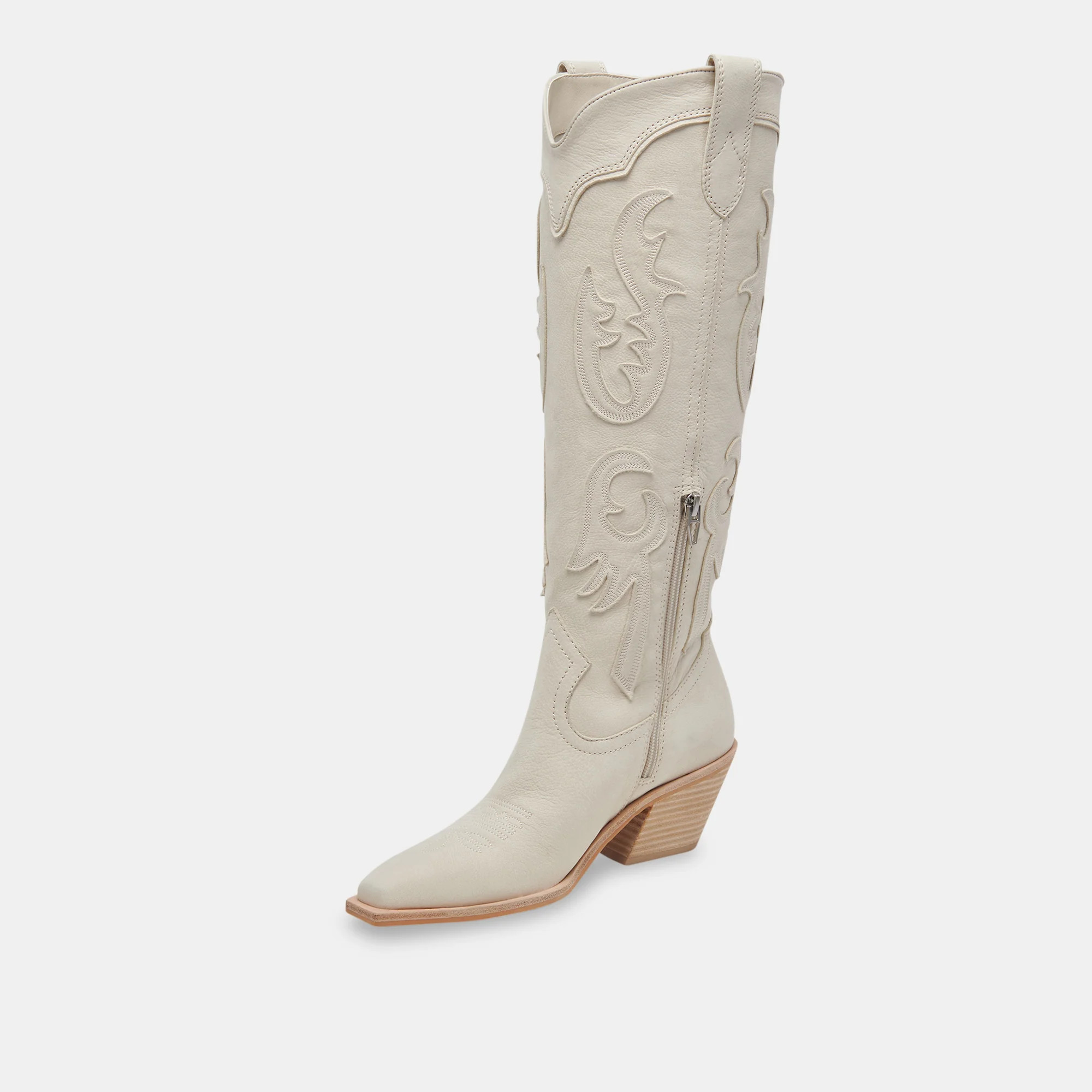 SAMSIN BOOTS IVORY NUBUCK | DolceVita.com
