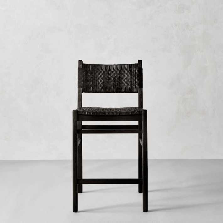Sullivan Woven Dining Counter & Bar Stool | Williams-Sonoma