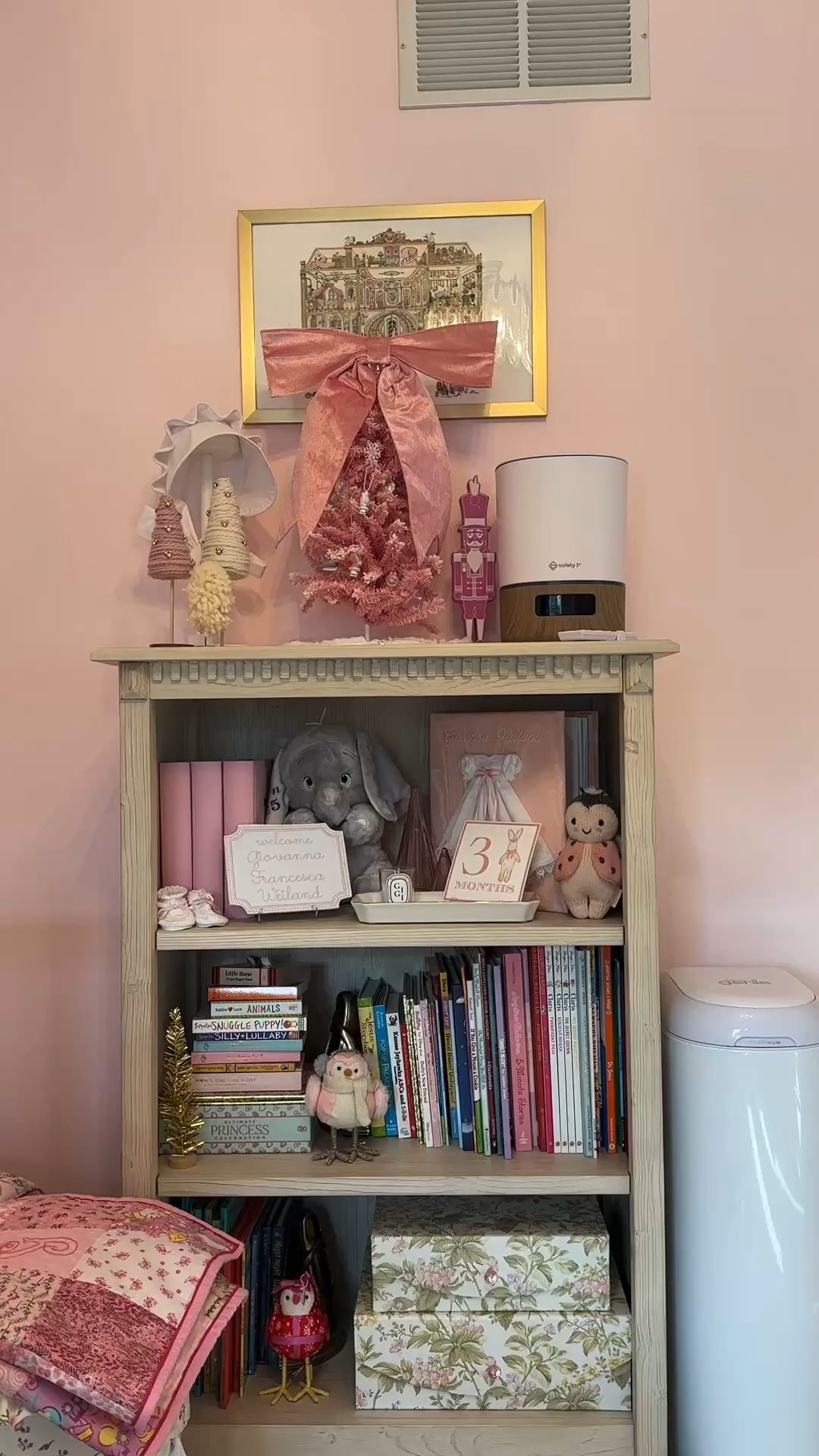 Baby girl Christmas decor! 

Loveshackfancy/ Loveshackfancy home / shabby chic Christmas / coquette Christmas / shabby chic home decor / pink Christmas decor / pink Christmas 

#LTKHoliday #LTKBaby #LTKHome