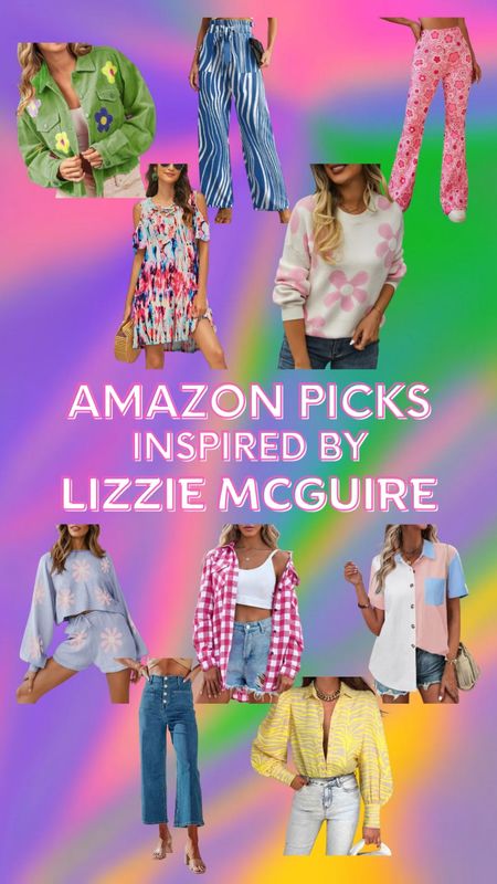 Amazon picks and finds | Amazon fashion inspired by Lizzie McGuire | late 90s and early 2000s style for 2024 | comfortable and affordablee

#LTKfindsunder50 #LTKSeasonal #LTKstyletip
