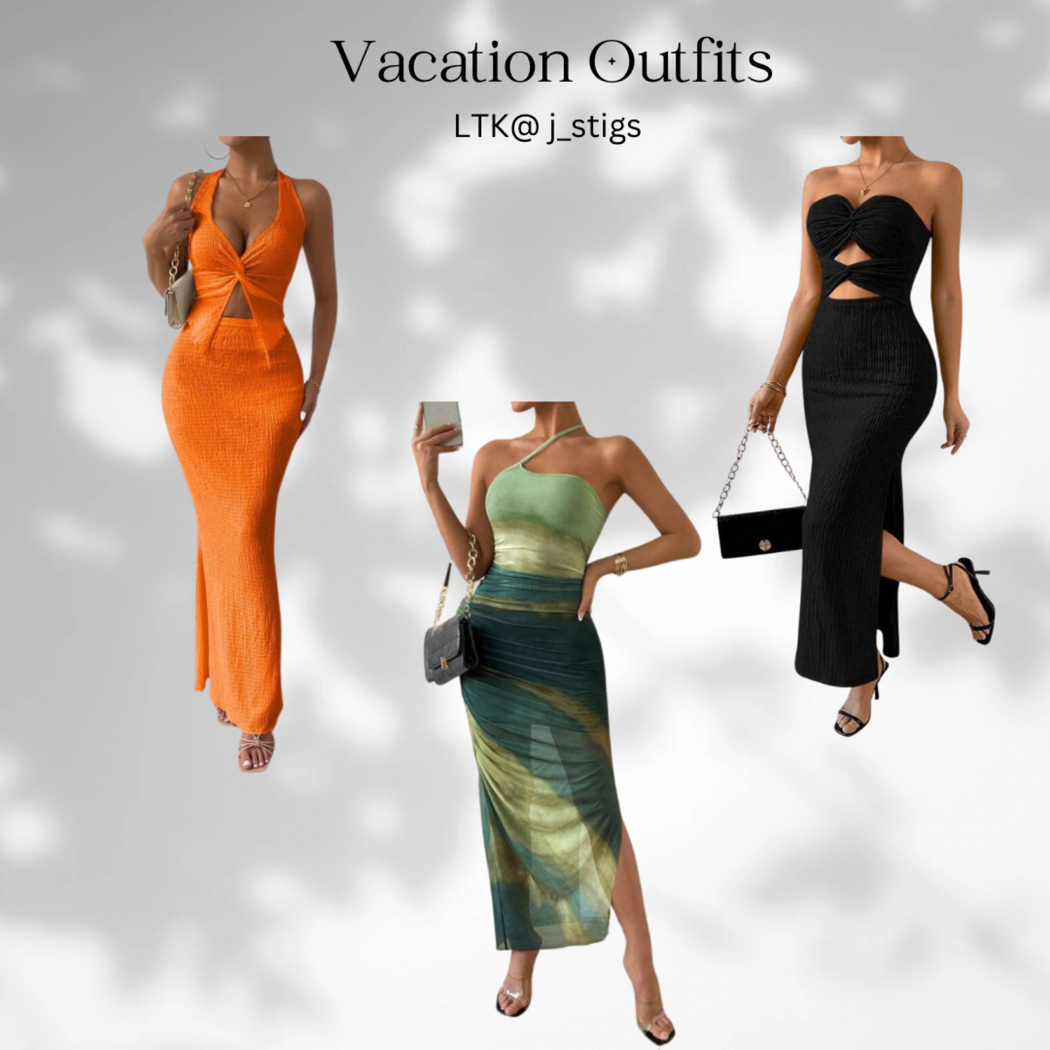 Vacation Outfit Ideas. Long dresses for a tropical vacation. #miami

#LTKtravel #LTKSeasonal #LTKfindsunder50