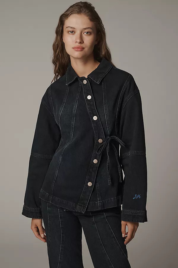Finella Denim Shirt Top | Anthropologie (US)