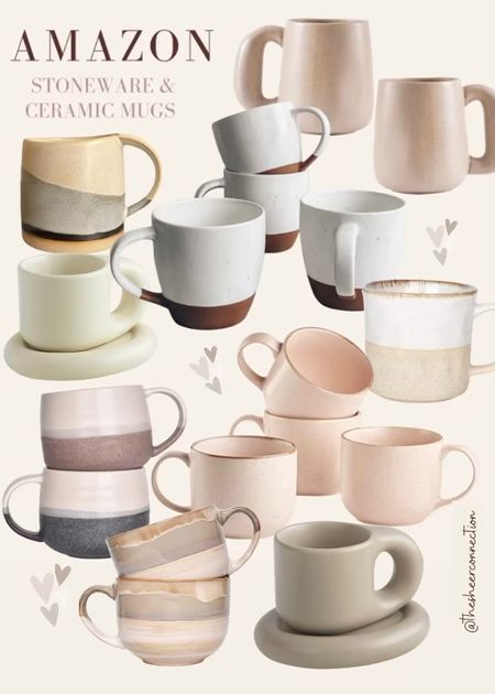 I did a roundup of the most aesthetic Amazon ceramic mugs, stoneware! Enjoy 💕🫶🏻

#LTKhome #LTKFind #LTKSeasonal