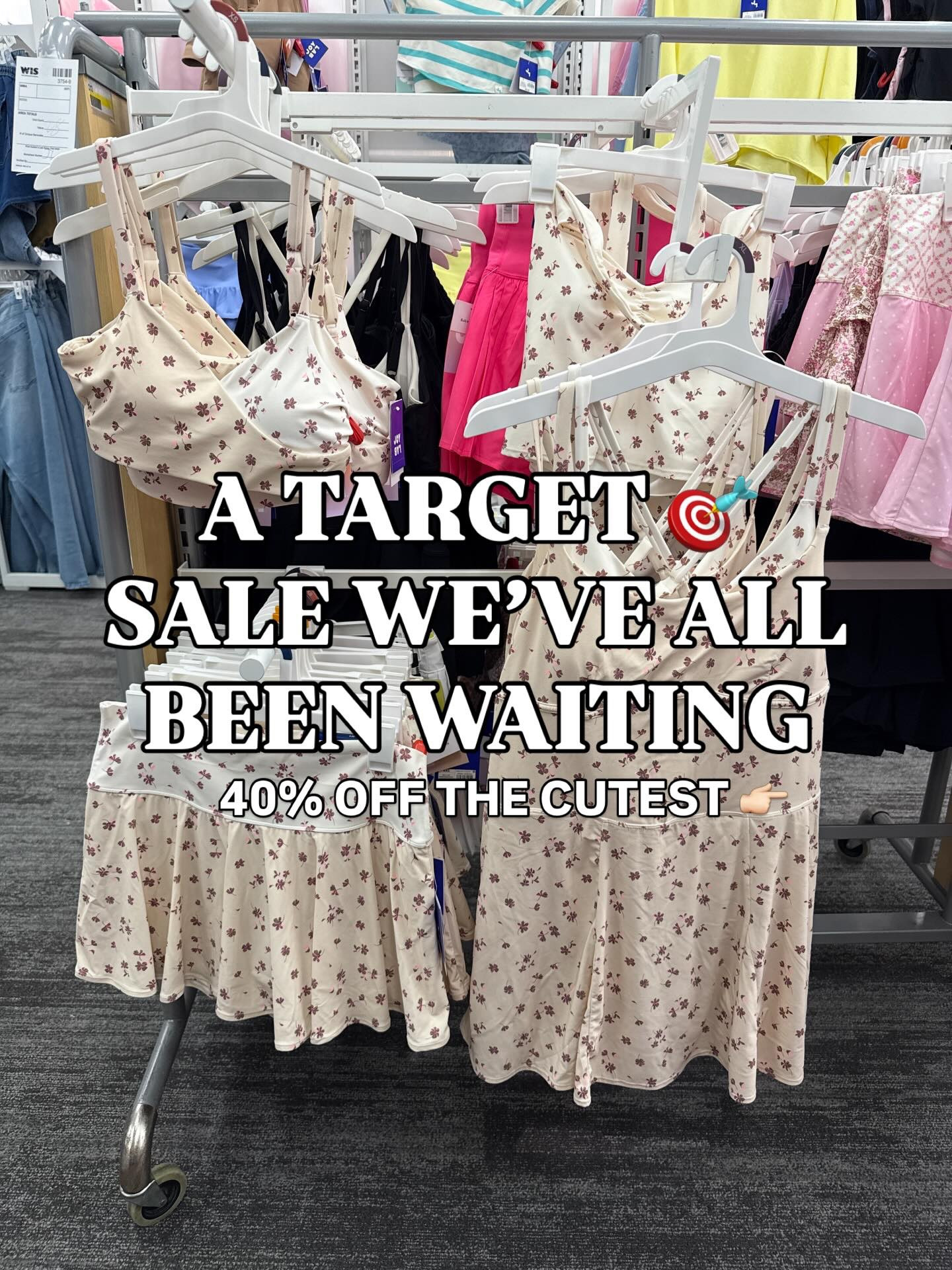 I saved my favorite set for last 😍 The sale we’ve all been waiting for! 40% off the cutest spring styles! Perfect for hot spring and summer days, travel, mom life - you name it! Comment SALE for links ✨

OOTD, mom life, target finds, target style, mom outfit, spring sale, millennial mom