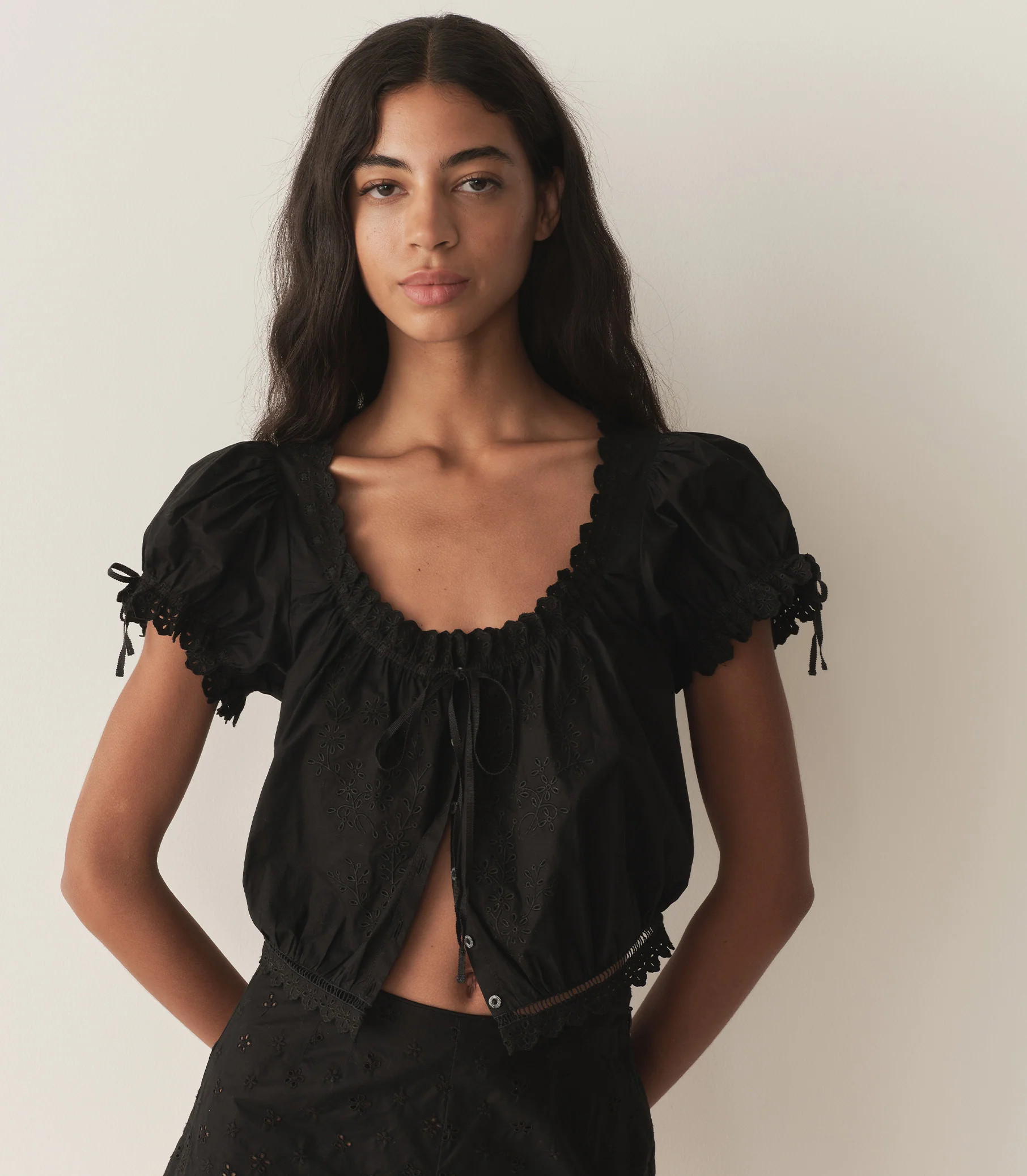 Nera Top - Black | DÔEN | DOEN