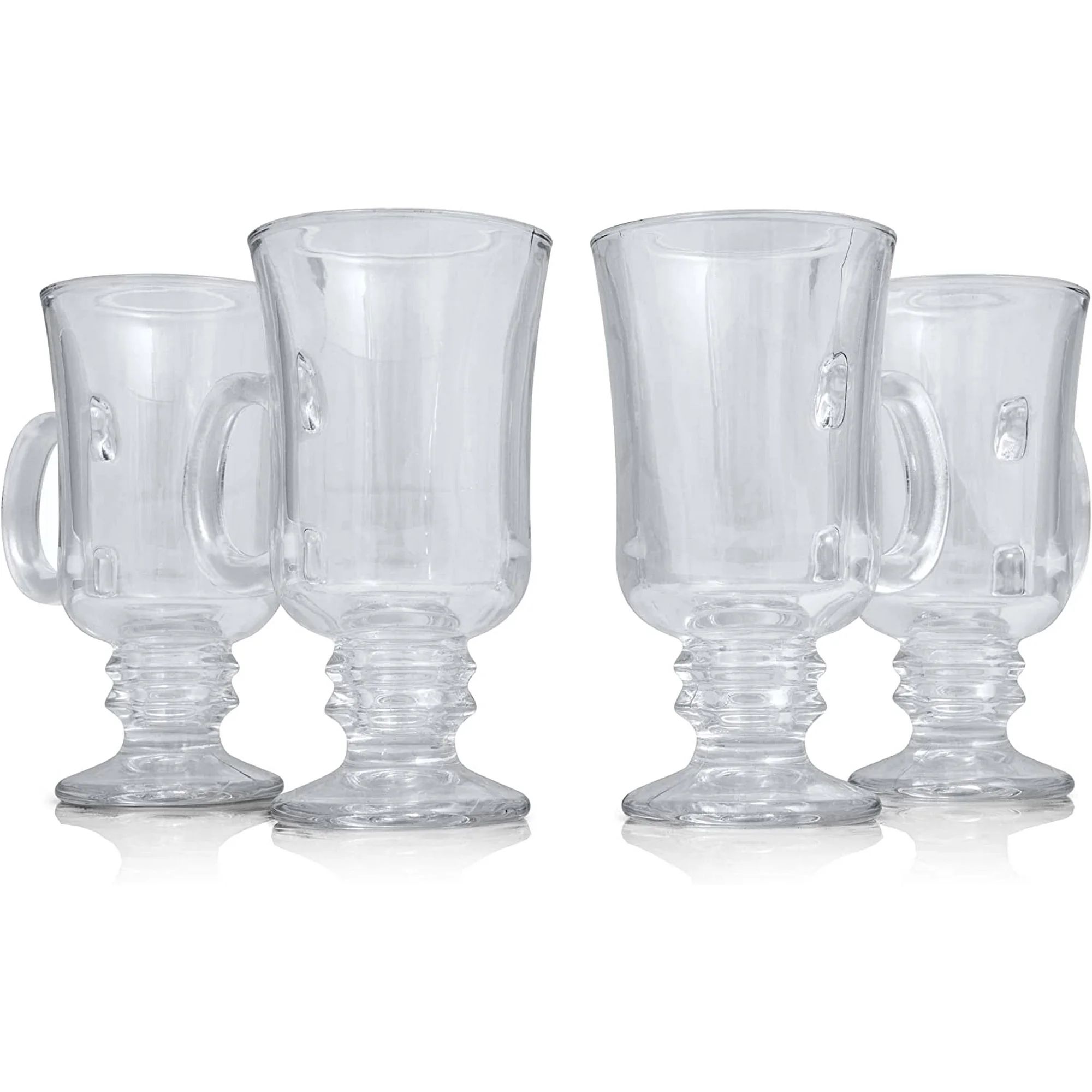 8 Ounce Clear Glass Irish Coffee Mug Set of 4 | Walmart (US)