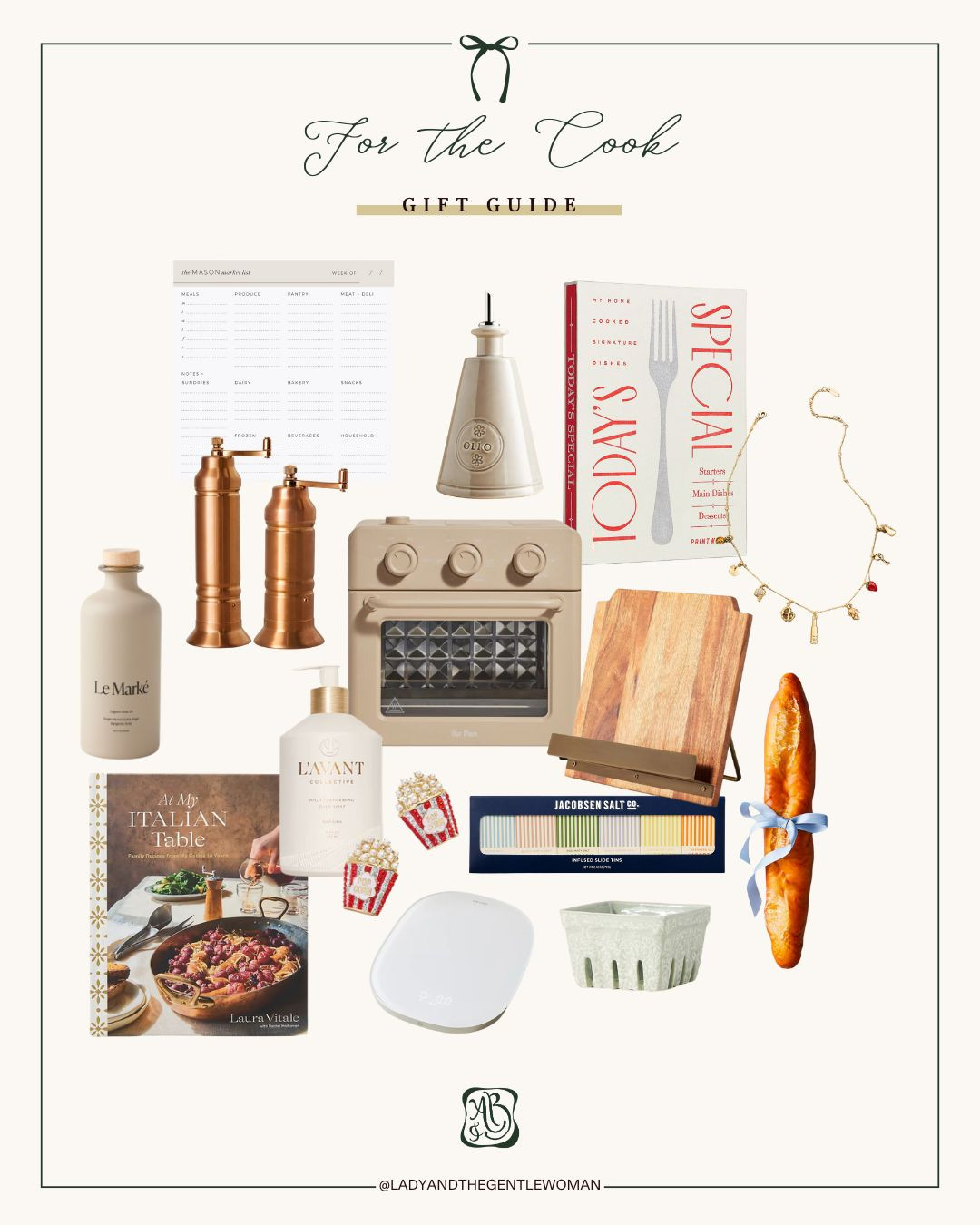 gift ideas for the cook // home cook gifts 

 #LTKGiftGuide #LTKHoliday #LTKSeasonal