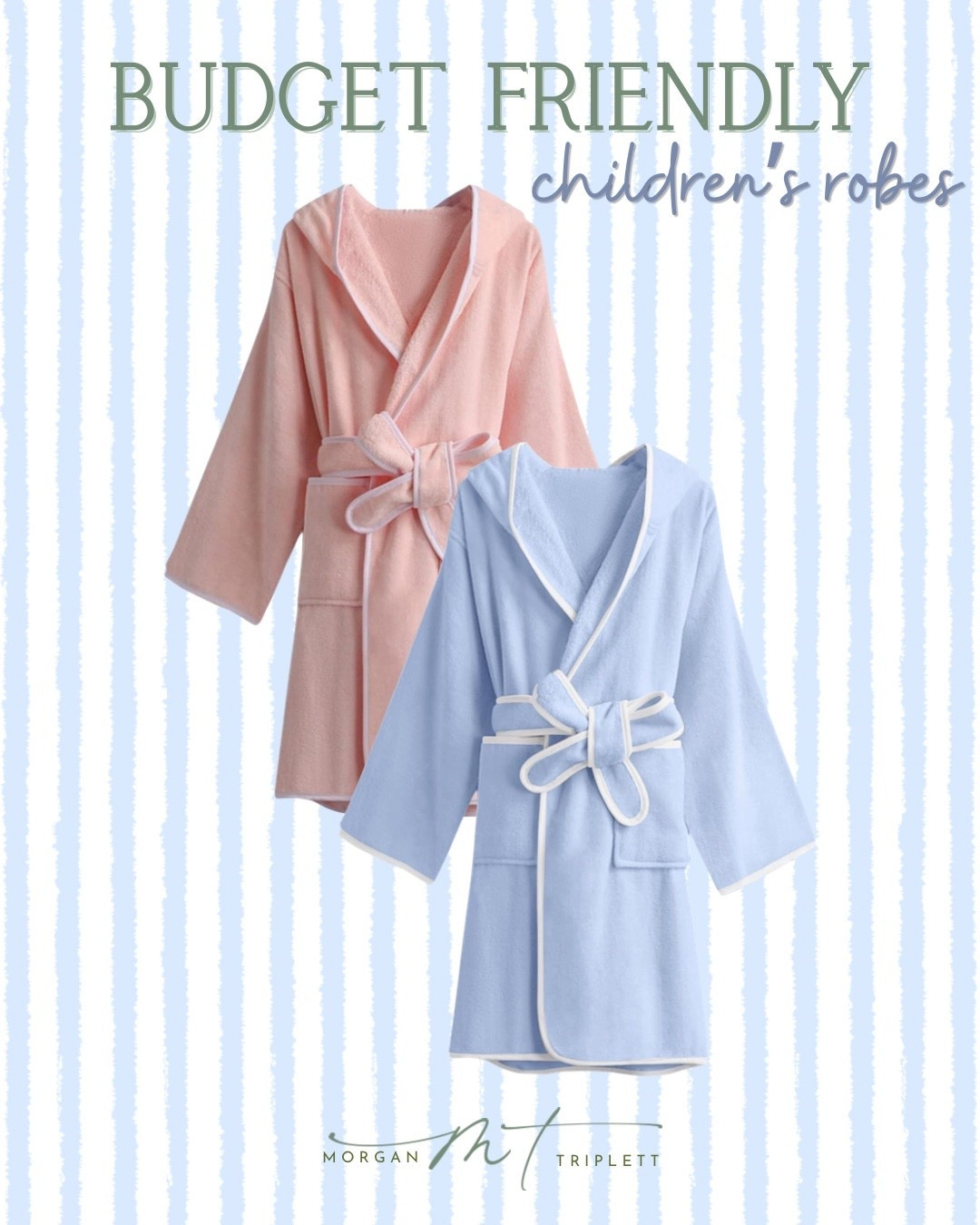 Soft, cozy, and classic. 🤍 These children’s robes look so much more expensive than they are! The sweetest little addition for slow mornings, bath time, or Christmas morning photos. I love the timeless piping detail, and they’re available in the prettiest blue and pink. At this price, they make such a great gift to tuck away for birthdays or the holidays! ✨

#LTKKids #LTKFinds #ClassicStyle #Grandmillennial #TimelessStyle #ChildrensStyle #BudgetFind #CozyHome #GiftIdeas #ChristmasPrep

#LTKmomlife #LTKKids #LTKselfcare