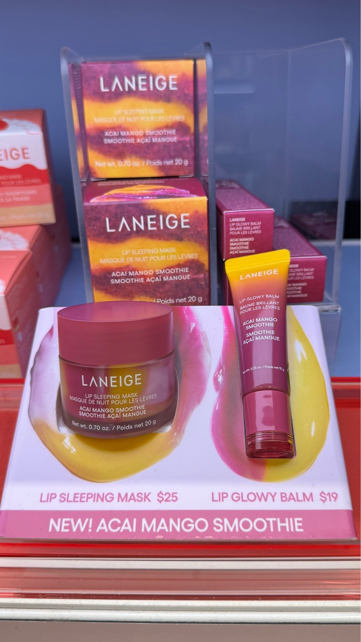 Love all Laneige lip products and had to pick this one up! 
Açaí mango 🥭 two of my favorites 👌🏽 
Smalles amazing! Limited edition

#LTKU #LTKselfcare #LTKBeauty