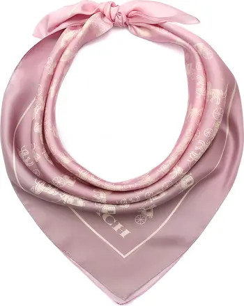 Horse & Carriage Ombré Silk Square Scarf | Nordstrom