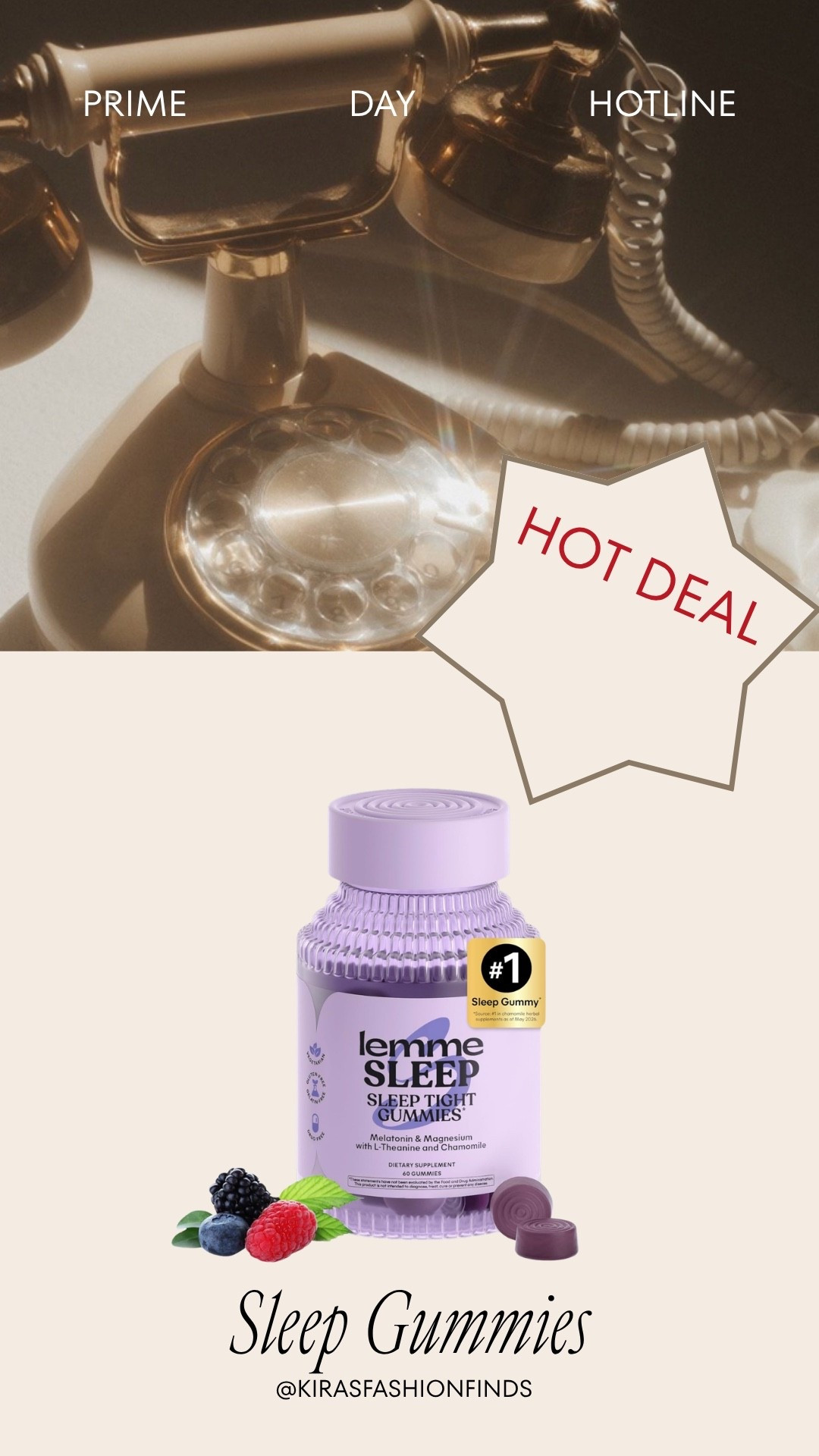 💜 If better sleep is one of your goals, this Prime Day deal is worth checking out. These gummies have become part of my wind-down routine on those nights when I need a little extra help relaxing before bed. I love having simple products that help me slow down, unplug, and get ready for a good night’s sleep. If you’ve been curious about trying them, now is a great time to grab them while they’re on sale.

✨ Si dormir mejor está entre tus metas, aprovecha este deal de Prime Day. Estas gomitas se han convertido en parte de mi rutina nocturna para relajarme y prepararme para descansar mejor. Si querías probarlas, ahora es el momento.

Follow me on Instagram and YouTube
@kirasfashionfinds

#LTKBeauty #LTKselfcare #LTKSaleAlert