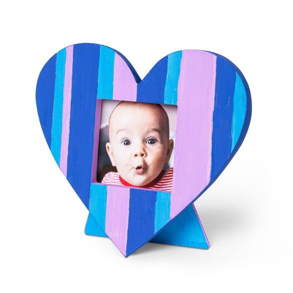 Wood Heart Valentine's Day Picture Frame - Mondo Llama™ | Target