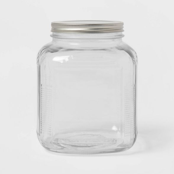 128oz Glass Jar with Metal Lid - Threshold&#8482; | Target