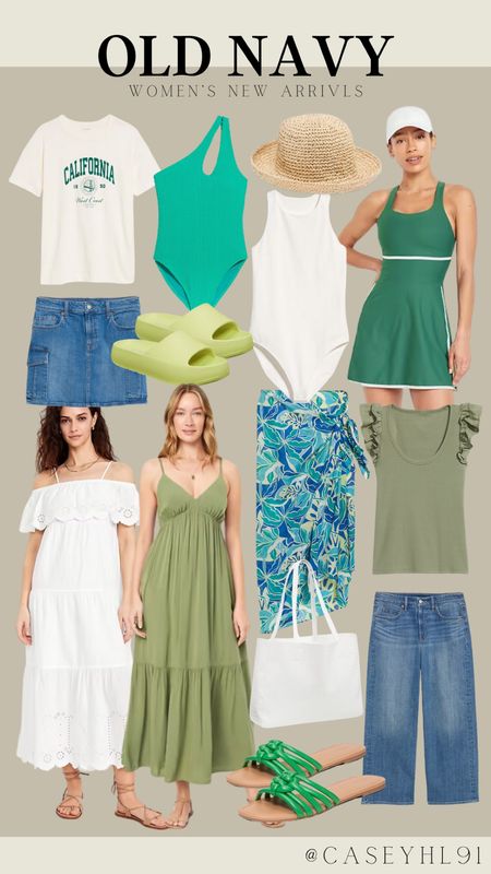 Loving these greens and blue tones for summer! Check out these new women’s arrivals! 

#LTKSeasonal #LTKShoeCrush #LTKStyleTip