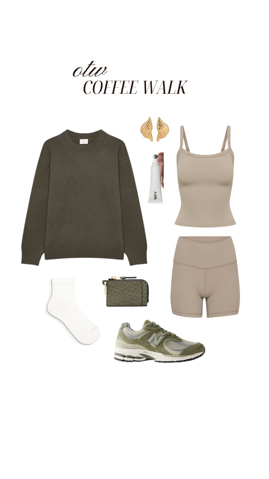 On the way: Coffee Walk ☕️ 

outfit inspo l outfit l workout set l matching set 