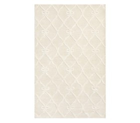 LoveShackFancy Bow Trellis Rug | Pottery Barn Kids