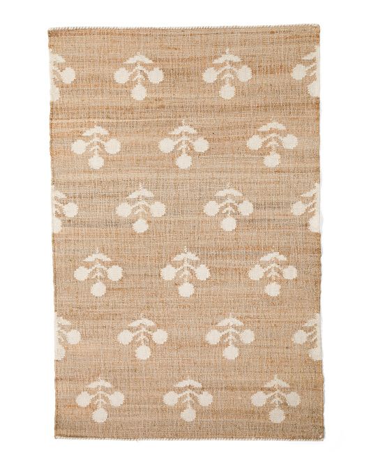 3x5 Hand Woven Wool And Jute Blend Rug | TJ Maxx