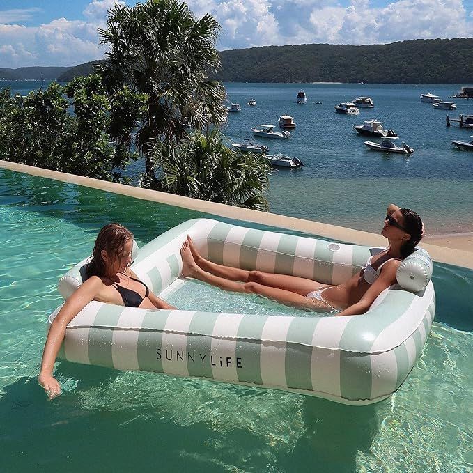 Luxe Twin Hammock Float | The Vacay Soft Olive | Amazon (US)