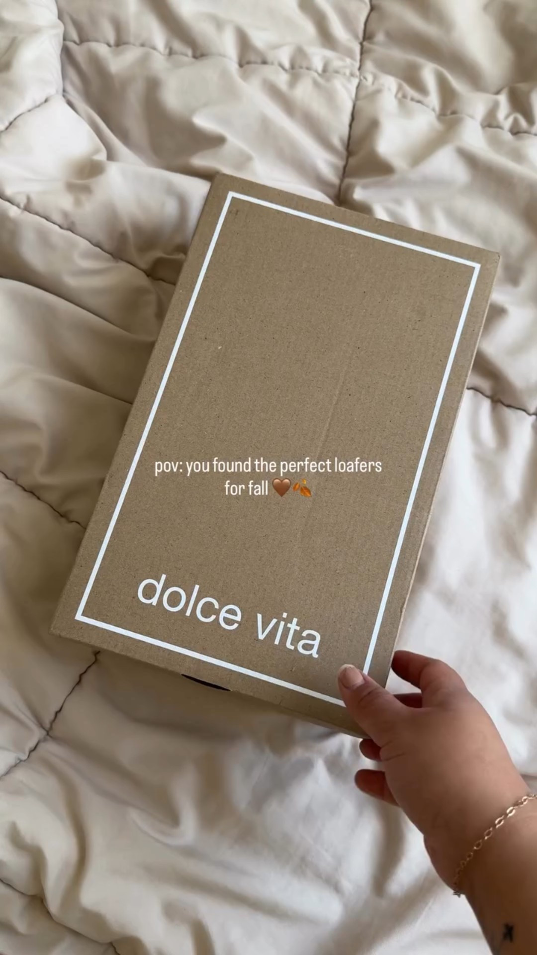 Obsessed with my new loafers from @dolcevita 😍✨