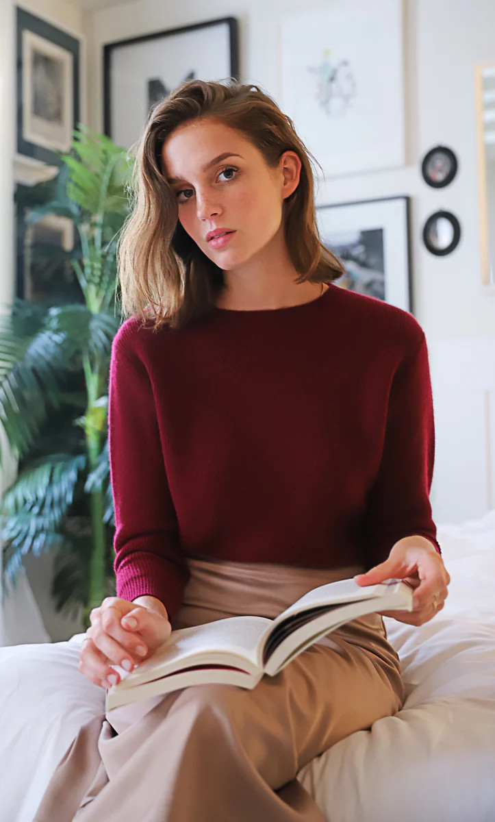 Camilla Luxe Cashmere Sweater
          
            	
                  
                Regular... | Ravella