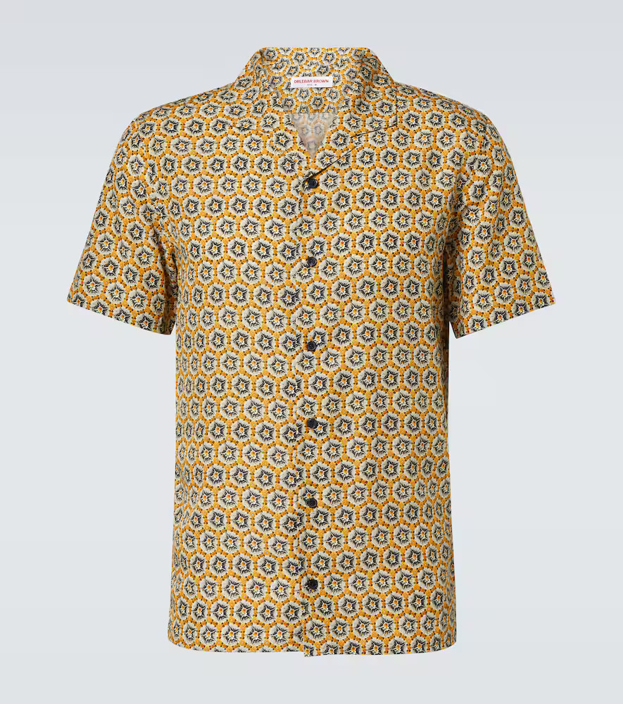 Orlebar Brown Ribbert bowling shirt | Mytheresa (UK)