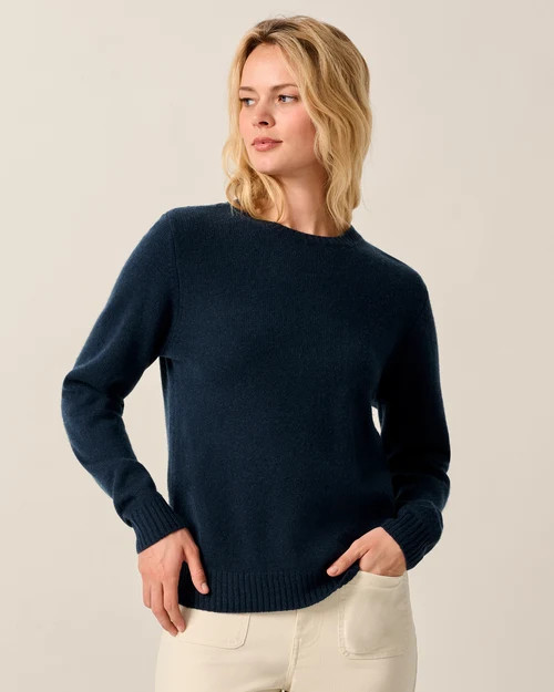 Cashmere Blend Crewneck Sweater | johnnie O