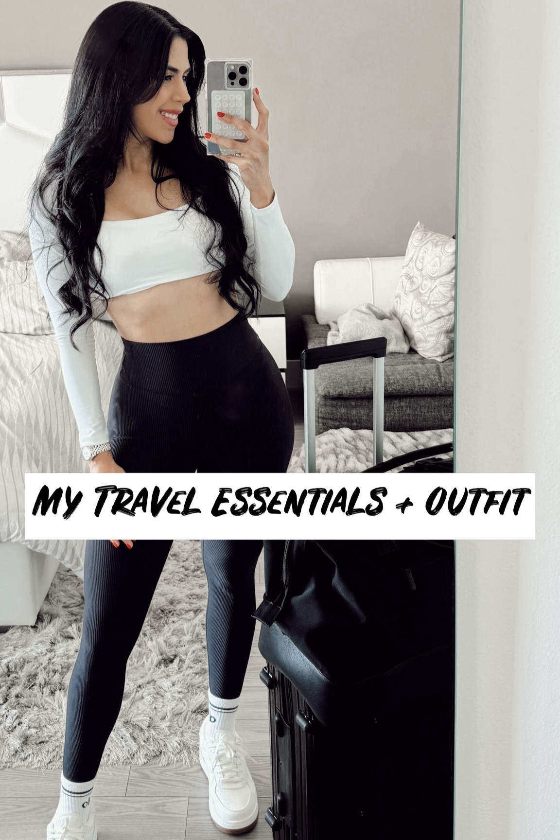 My travel outfit + essentials

#LTKstyletip #LTKSeasonal #LTKtravel