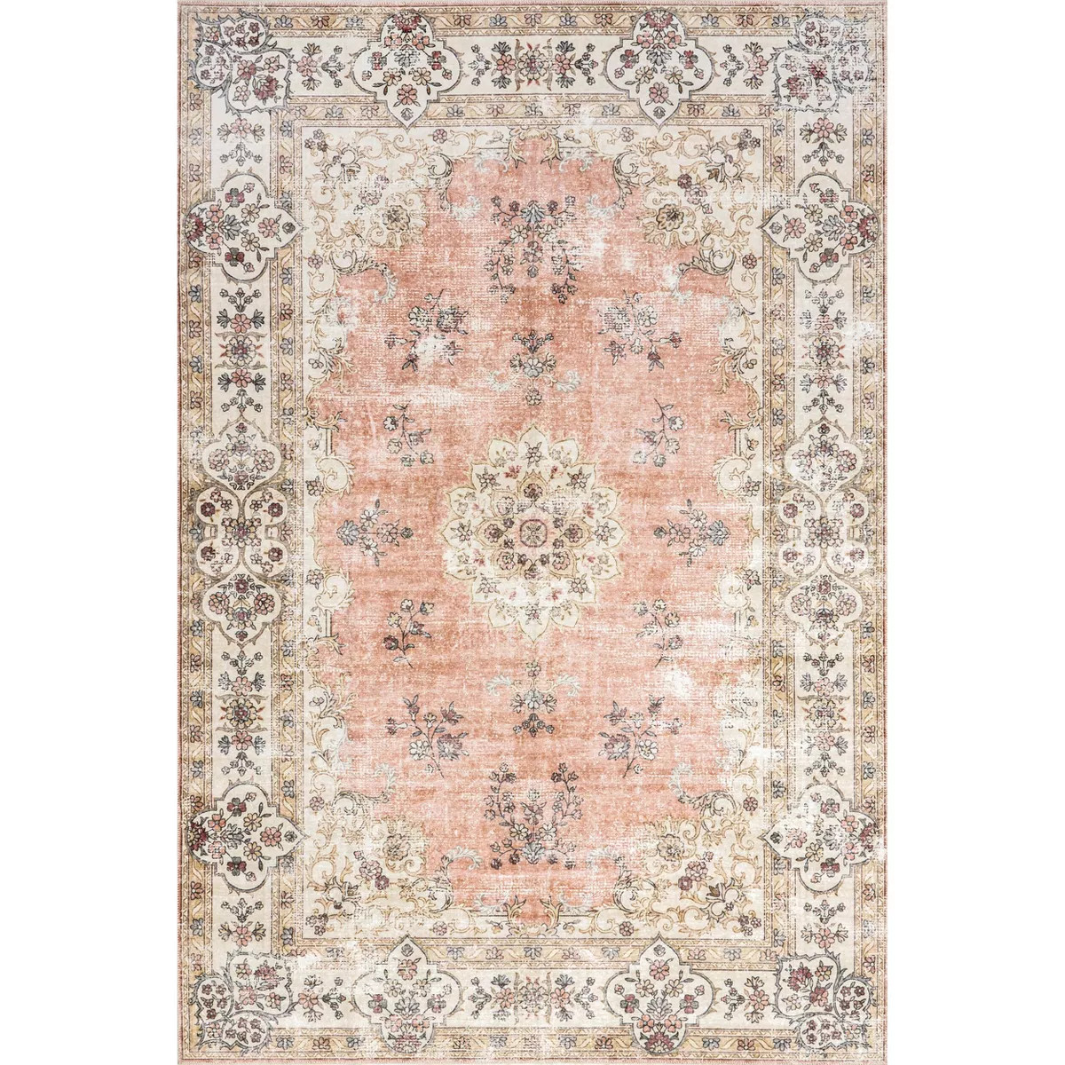 nuLOOM Ren SpinClean Machine Washable Stain-Resistant Area Rug | Target