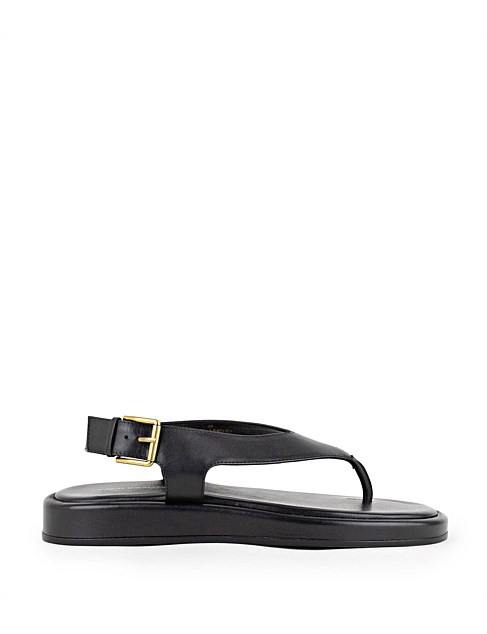 TIOLA THONG SLIDE ON UNIT WITH BUCKLE | David Jones (Australia & New Zealand)