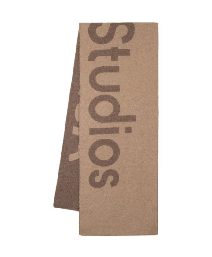 Toronty Logo Sjaal - Wol - Kameel | Acne Studios | Dames | Miinto.nl | Miinto (NL)