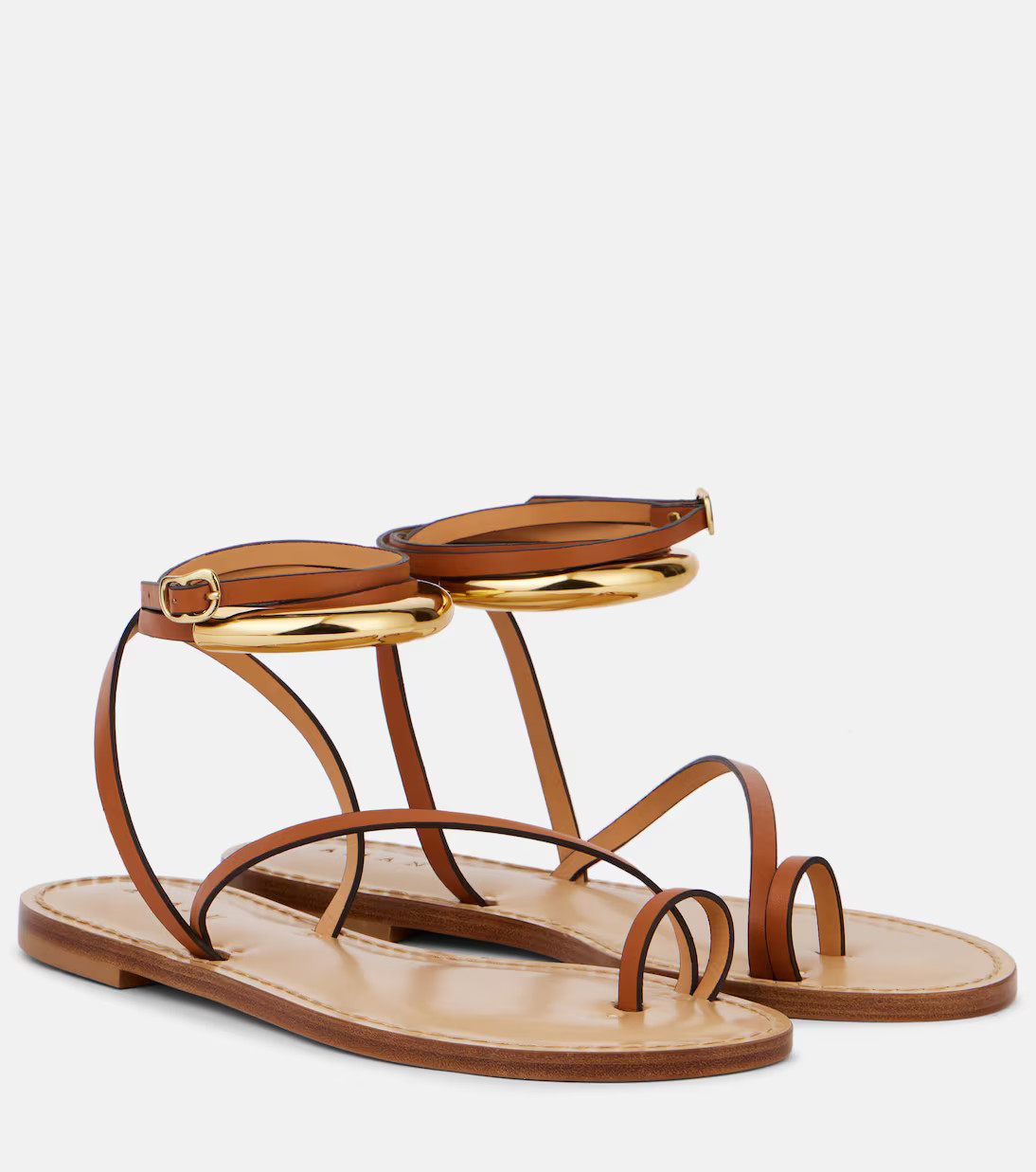 Kalahari leather sandals | Mytheresa (US/CA)