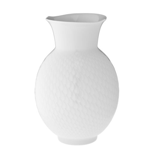 Meissen White Vase H 20 | Gracious Style