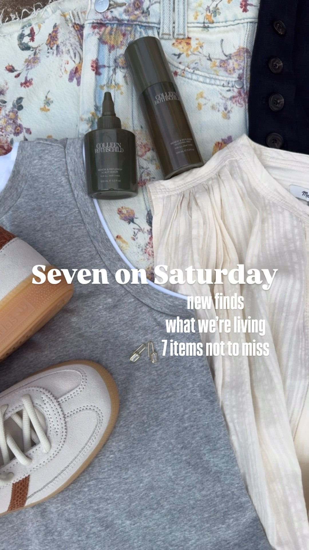 Seven on Saturday. 7 items I’m loving this week. 

Colleen Rothschild code: TWOPEAS20

#LTKSeasonal #LTKOver40