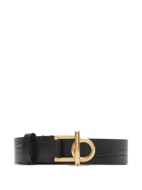 Burberry Rocking Horse Belt  | Black | FARFETCH | Farfetch Global