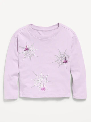 Long-Sleeve Graphic T-Shirt for Toddler Girls | Old Navy (US)