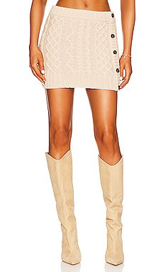 Naara Cable Mini Skirt
                    
                    Song of Style | Revolve Clothing (Global)