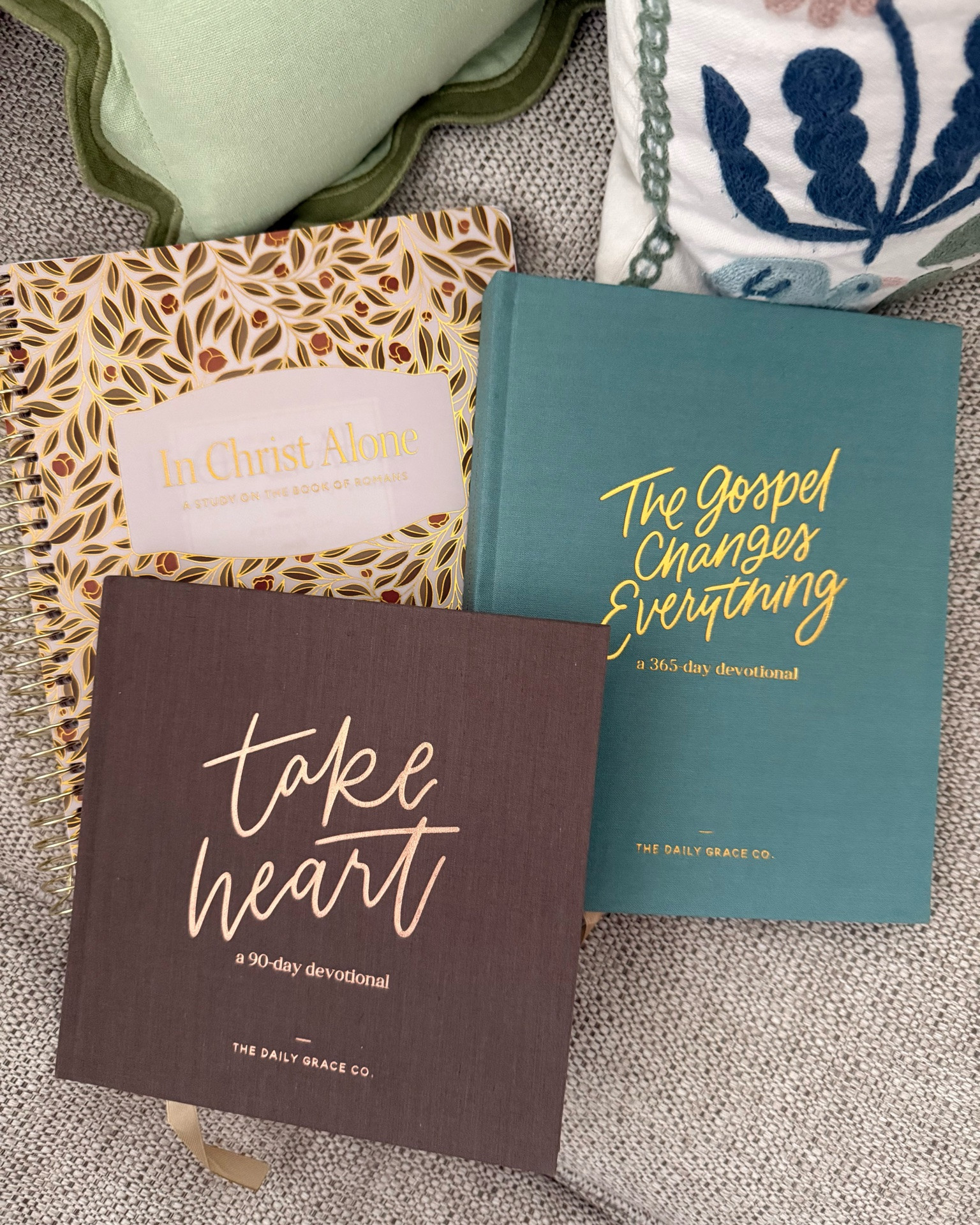 The Daily Grace Co. creates some of the most beautiful devotionals and Bible studies that help you grow deeper in your faith and God’s Word. They’re thoughtfully designed, biblically rich, and a joy to use. Everything is on sale right now, making it the perfect time to stock up!




@thedailygraceco 
#thedailygraceco #biblestudy #biblejournaling #dailygrace #womenintheword #quiettimeroutine

#LTKSeasonal #LTKmomlife #LTKSaleAlert