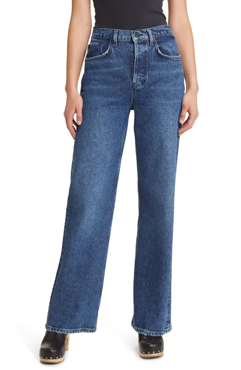 The Getty High Waist Wide Leg Jeans | Nordstrom