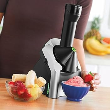 Yonanas Classic Original Healthy Dessert Fruit Soft Serve Maker, 200-Watt, Silver | Amazon (US)