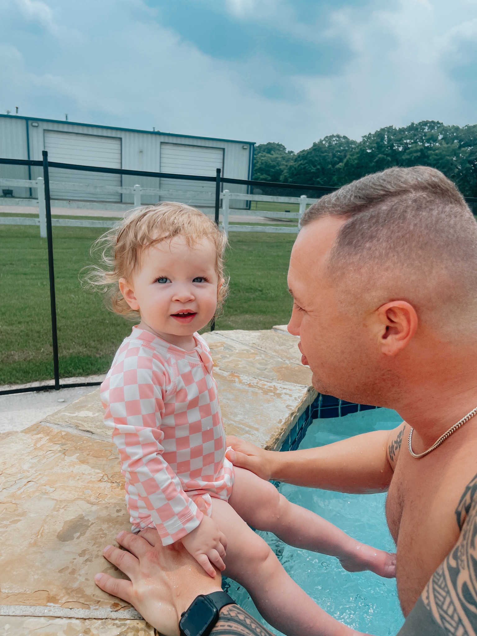 Baby girl swim suit. Several colors 

True to size. Kitt is in size 18 months 


Checkerboard long sleeve bathing suits for baby or toddler 

#LTKKids #LTKBaby #LTKStyleTip