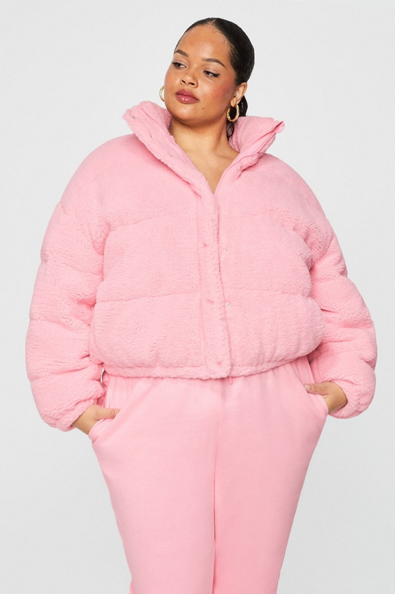 Teddy Puffer Jacket | Fabletics